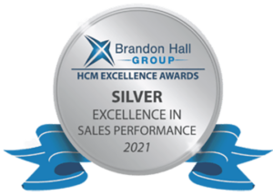 Brandon Hall Group Excellence in Sales Performance award 2021 logo