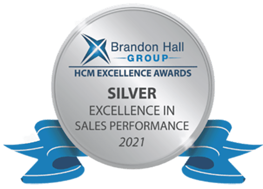 Brandon Hall Group Excellence in Sales Performance award 2021 logo